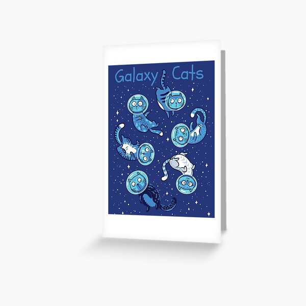 Artikel-Vorschau von Galaxie-Katzen, designt und verkauft von PenguinHouse.