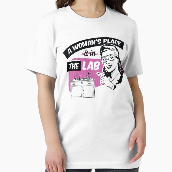 Item preview, A Woman's Place Is In A Lab designed and sold by radvas.