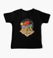Heilige Geometrie des ägyptischen Pyramidenraumes Baby T-Shirt