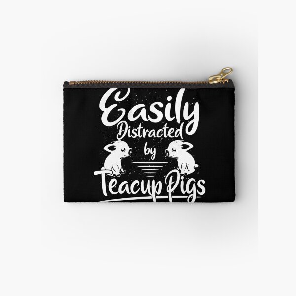 Item preview, Teacup Pig Miniature Pig Minipig Distracted Gift designed and sold by Krautshirts.