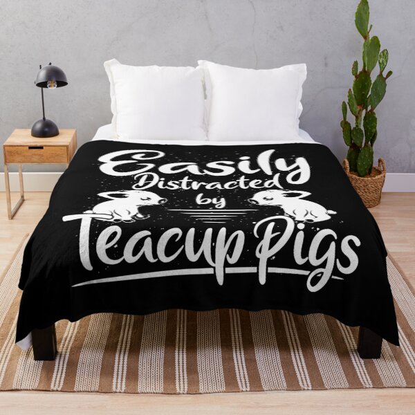 Item preview, Teacup Pig Miniature Pig Minipig Distracted Gift designed and sold by Krautshirts.
