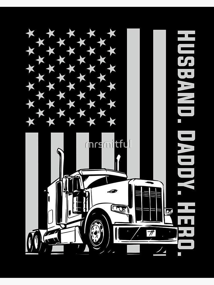 Truck Driver PRINT Prayer Truck Driver Gift Gifts for Him Long Haul Driver  Gift Husband Gift Trucker Christmas Gift Trucker 