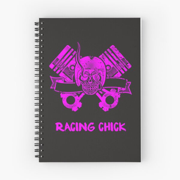 Item preview, Motocross Riding Dirt Bike Girls Shirts Racing Chicks Skull designed and sold by shoutoutshirtco.