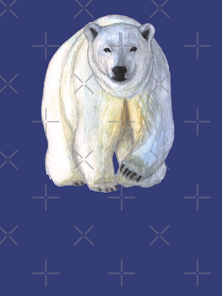 Polar bear in the icy dawn by savousepate