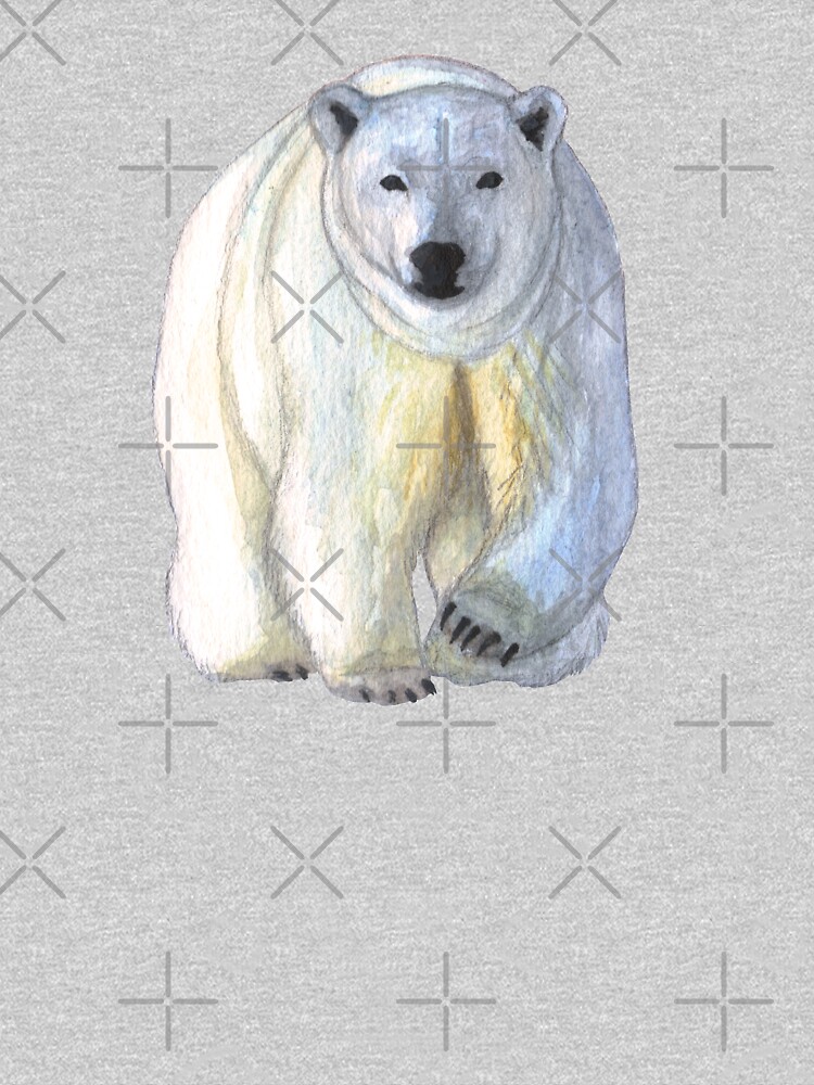 Polar bear in the icy dawn by savousepate