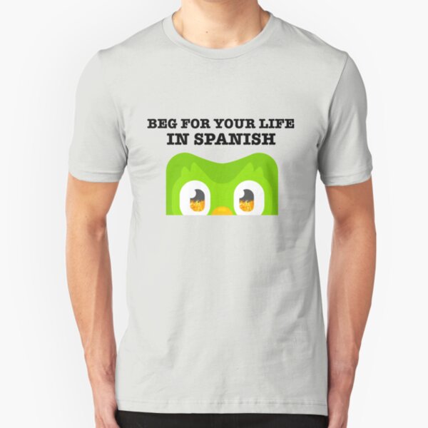 the shirt in spanish duolingo