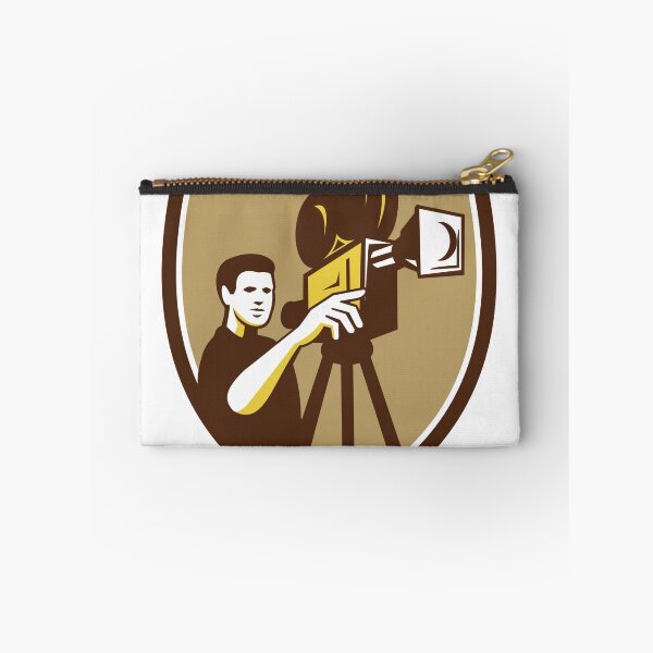 Item preview, Movie Director Movie Film Camera Shield Retro designed and sold by patrimonio.