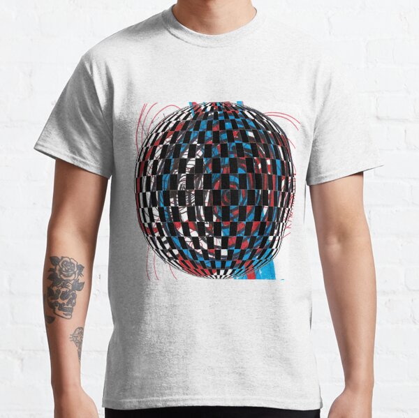 #circle, #ball, #illustration, #design, sphere, abstract, shape, symbol, art, 360-degree view Classic T-Shirt