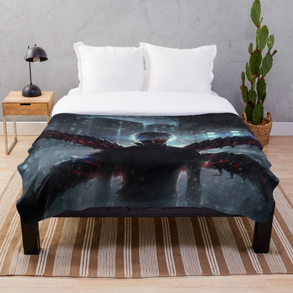Kaneki Ken Throw Blanket