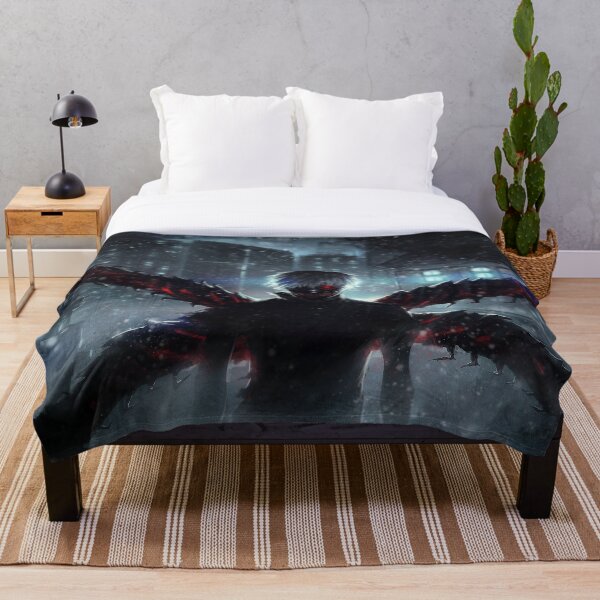 Kaneki Ken Throw Blanket