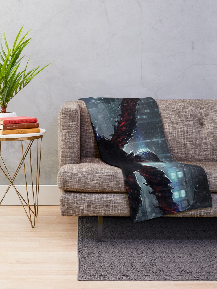 Alternate view of Kaneki Ken Throw Blanket