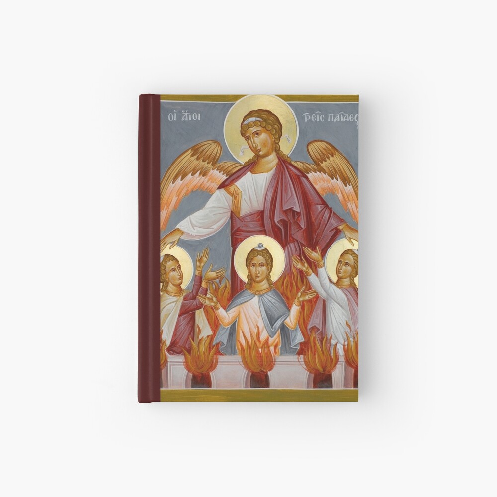 Three Youths in the Furnace Hardcover Journal