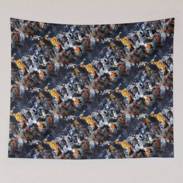 Item preview, Crash,bang,wallop,wizzz,rust (pattern) designed and sold by Yampimon.