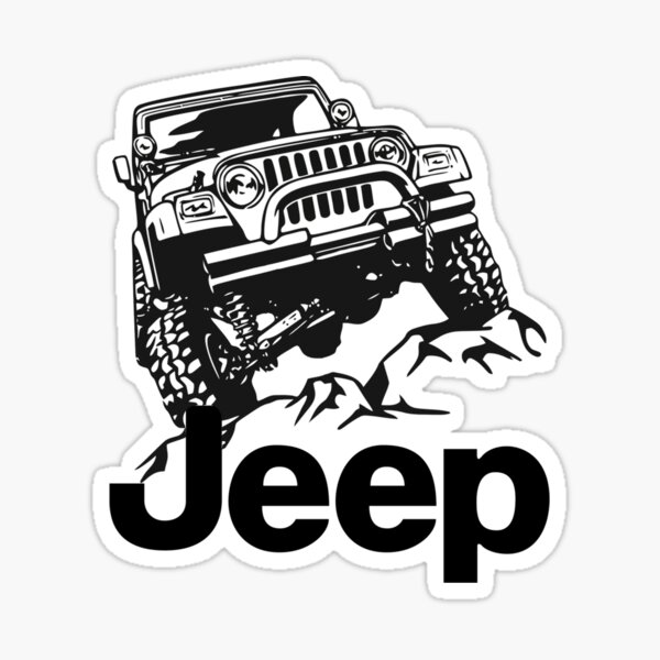 Vintage Jeep Stickers Redbubble