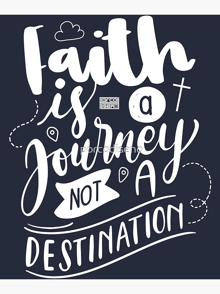 FAITH JOURNEY DESTINATION MINISTRY MISSION CHRISTIAN by porcodiseno
