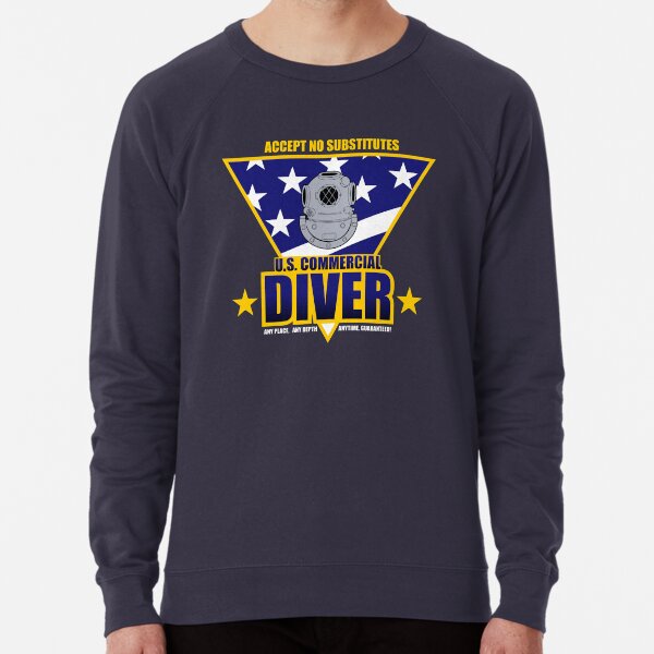 navy diver sweatshirt