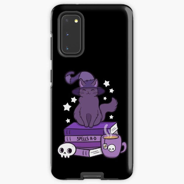 Feline Familiar 02 // Black Samsung Galaxy Tough Case