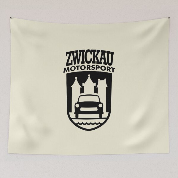 Item preview, Trabant Motorsport Zwickau Coat of Arms (black) designed and sold by VEB Ostladen.