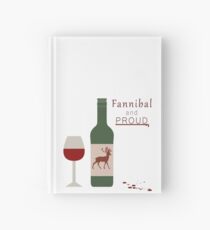 Cuaderno de tapa dura Fannibal y orgulloso - para los fanáticos de Hannibal