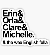 Derry Girls Text Sticker