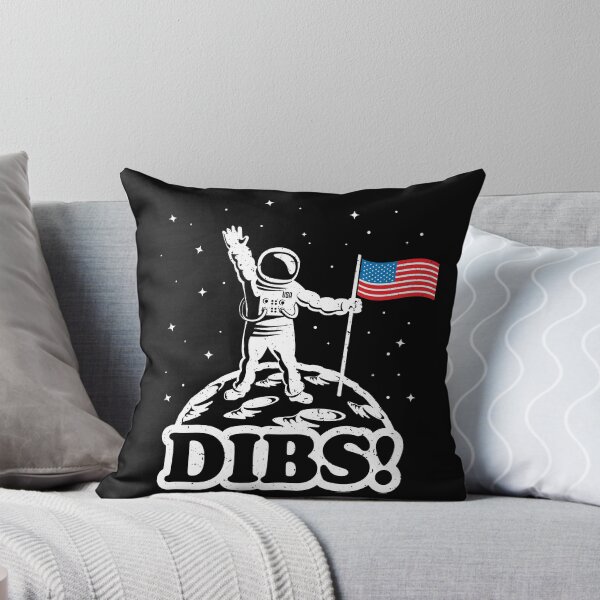 Item preview, Astronaut Dibs on Moon America designed and sold by taraJcreative.