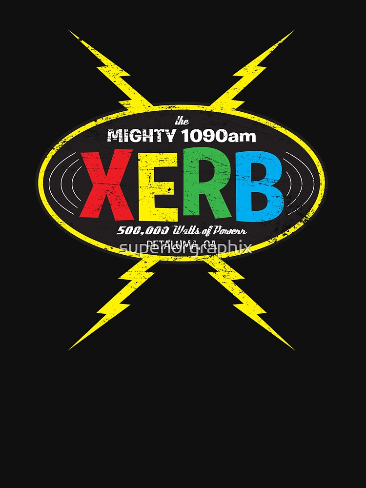 "XERB Radio" Unisex TShirt by Redbubble