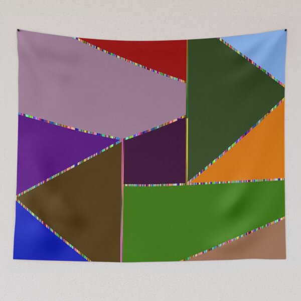 Item preview, Patchwork Quilt Woven with Rainbow Threads designed and sold by infinitygrafix.