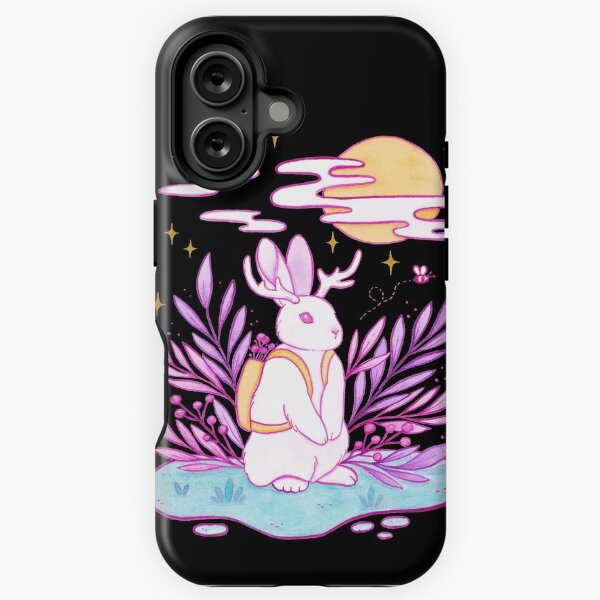 Item preview, Plant Jackalope // Black | Nikury designed and sold by nikury.