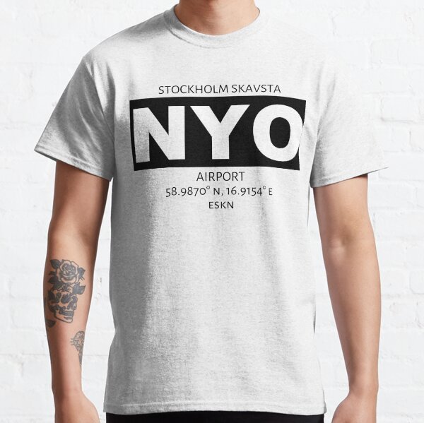 Stockholm Skavsta Airport NYO Classic T-Shirt