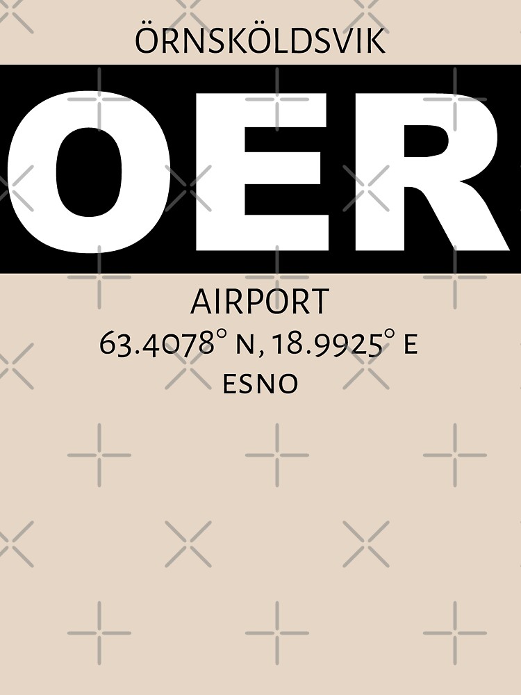 Ornskoldsvik Airport OER by AvGeekCentral