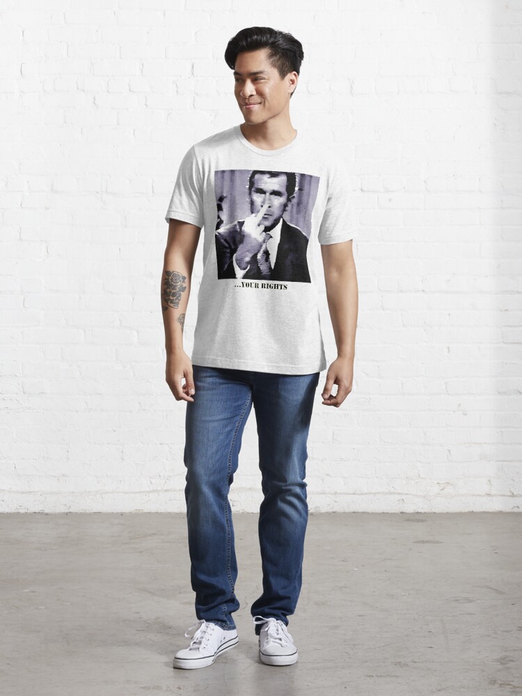 Alternate view of George W. Bush gives the finger Essential T-Shirt