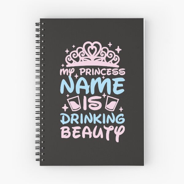 Item preview, My Princess Name is Drinking Beauty Drunk Diva Bar Tee Shirt designed and sold by shoutoutshirtco.