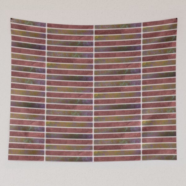 Item preview, Pink, Purple, and Lime Marbled Stone Abstract Stripes designed and sold by infinitygrafix.