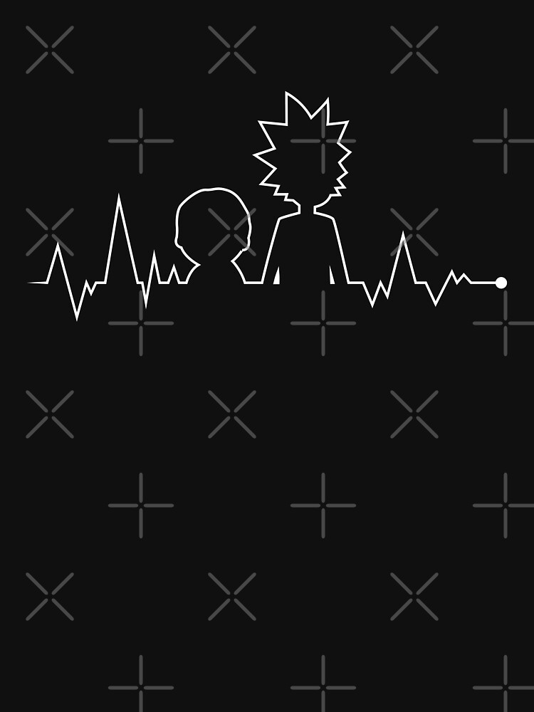 Heartbeat Rick and Morty by cartoonice