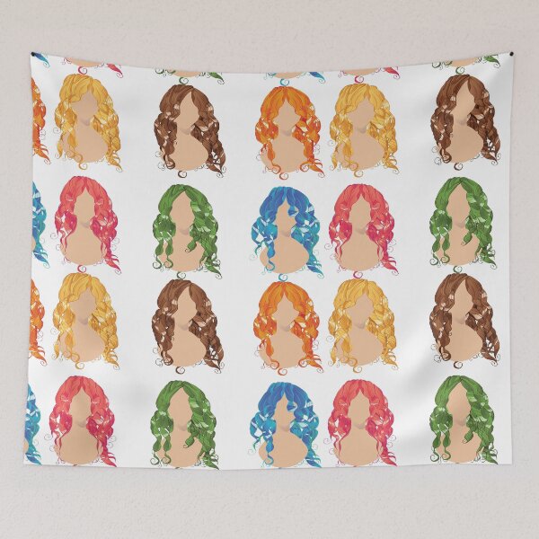 Item preview, Curly Hair Styles designed and sold by AnnArtshock.
