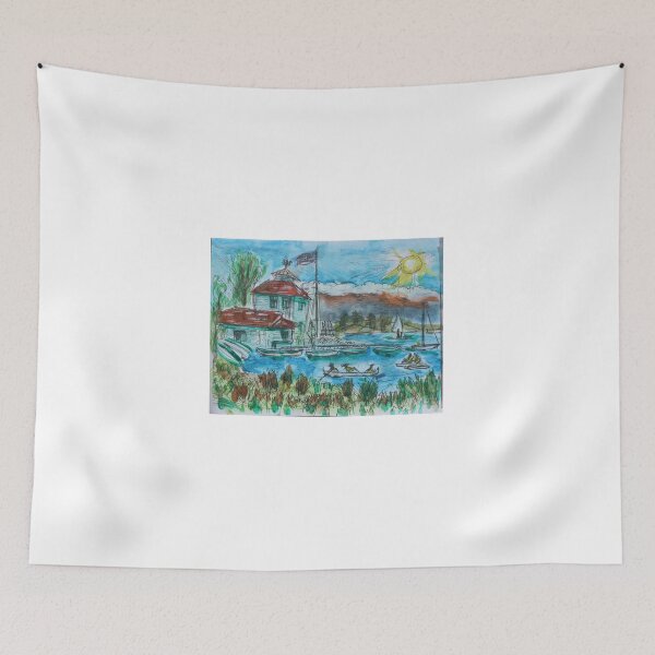 Item preview, Watercolor Sketch - Shoreline Park, Mountain View, California. 2013 designed and sold by Igor Pozdnyakov.