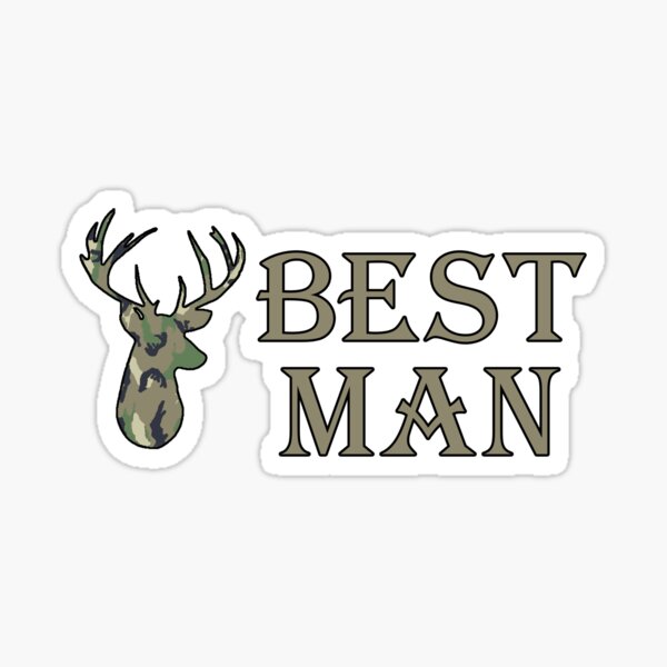 Item preview, Best Man Country Wedding Camouflage designed and sold by wilsonellis.
