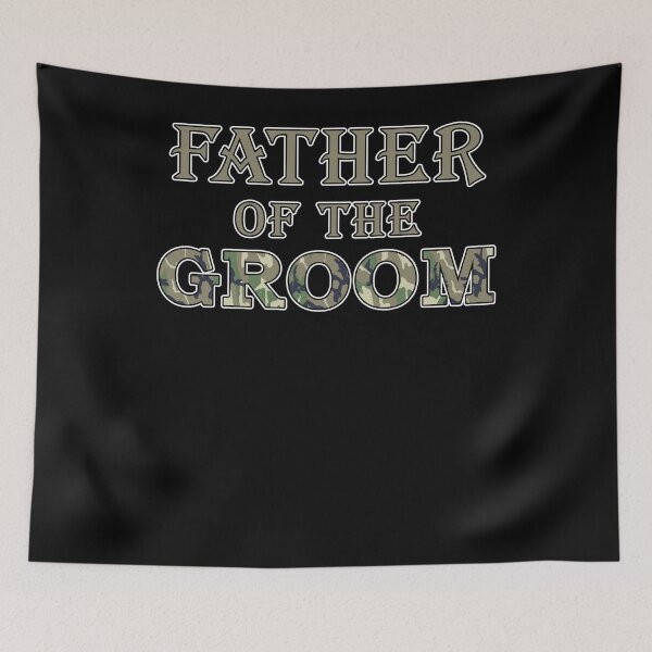 Item preview, Father Groom Country Wedding Camouflage designed and sold by wilsonellis.