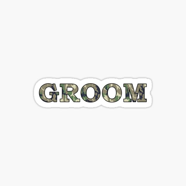 Item preview, Groom Country Wedding Camouflage designed and sold by wilsonellis.