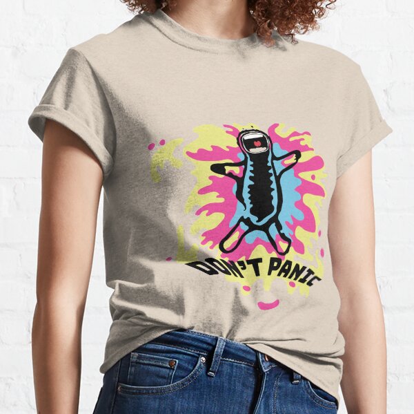 Don't Panic in large friendly letters Classic T-Shirt