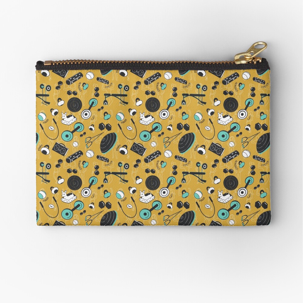 Strength train for days Zipper Pouch