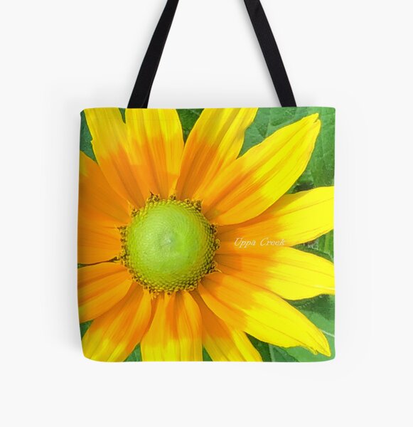 Who loves yellow? by Uppa Creek Art All Over Print Tote Bag