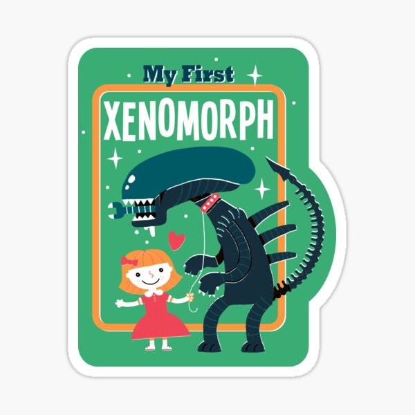 My First Xenomorph Sticker