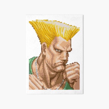 Super Street Fighter II - Guile Art Board Print for Sale by