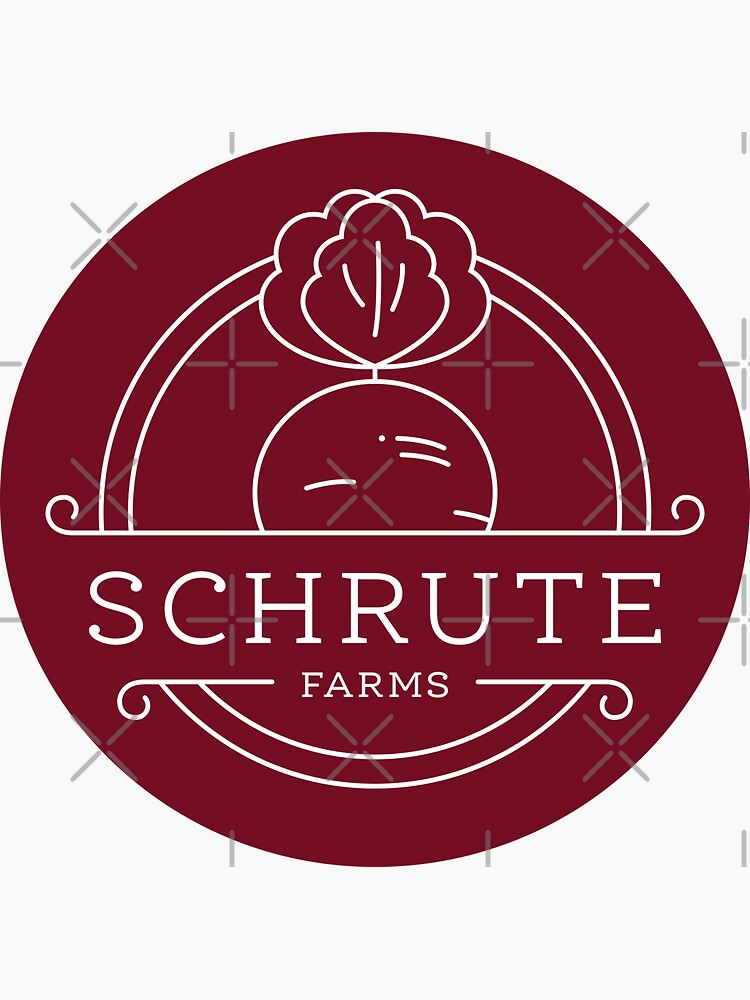 "Schrute Farms Bed & Breakfast" Sticker For Sale By HiNoonStudio ...