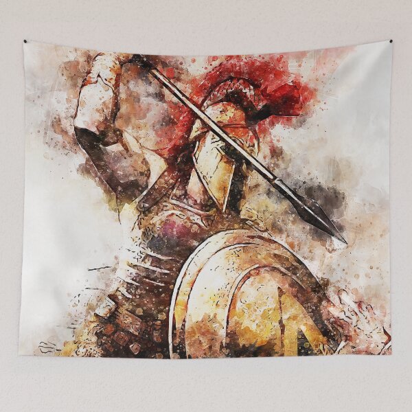 Item preview, Spartan Hoplite designed and sold by AM FineArtPrints.