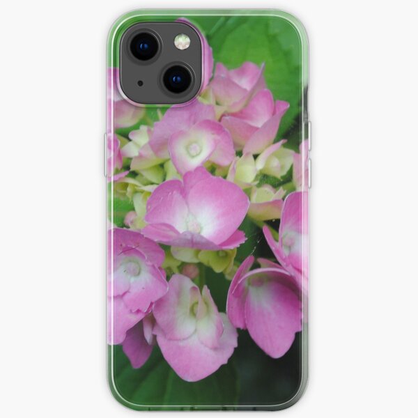 pink blooms iPhone Soft Case