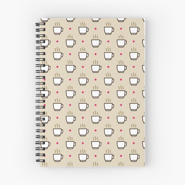 Item preview, Coffee Pattern - Icon Prints: Drinks Series designed and sold by raquelcatalan.