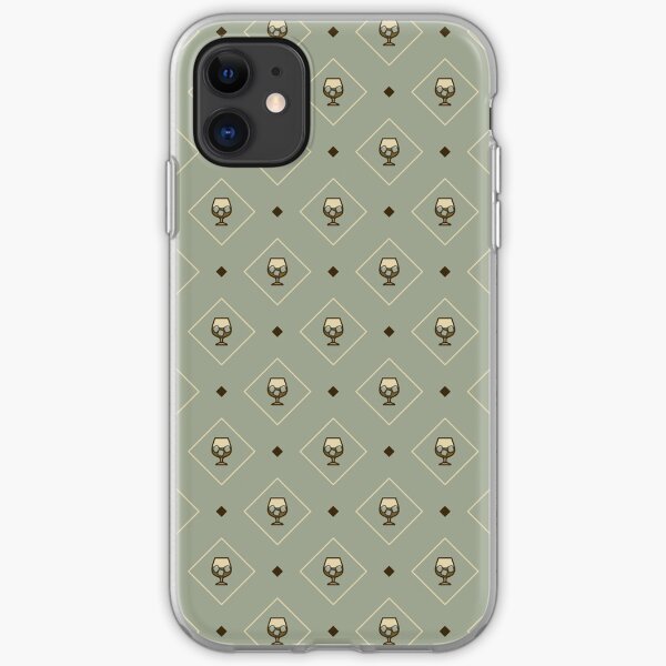 Liquor Pattern - Icon Prints: Drinks Series iPhone Soft Case