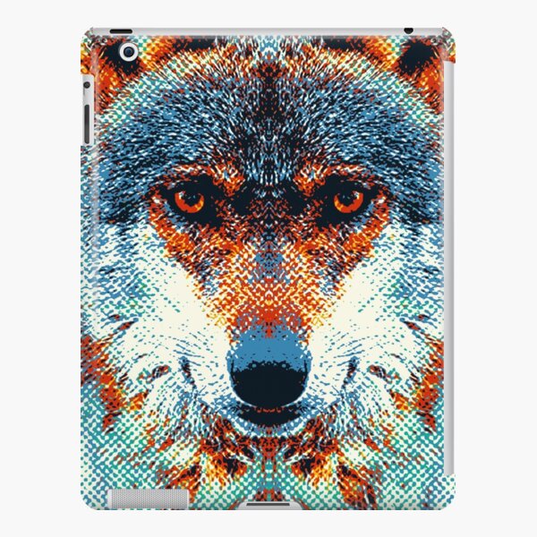 Wolf - Colorful Animals iPad Snap Case